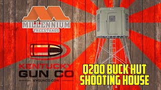 Millennium Q200 Buck Hut Shooting House [upl. by Lokim668]