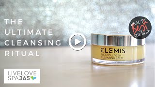 Elemis  ProCollagen Cleansing Balm on LIVELOVESPA365 [upl. by Witt]