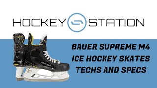 Bauer Supreme M4 Ice Hockey Skates [upl. by Lleraj407]