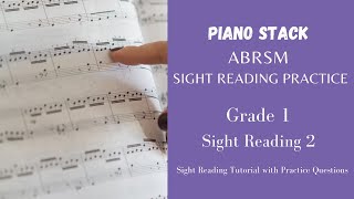 ABRSM Sight Reading Practice and Tutorial  Grade 1 Sight Reading 2 [upl. by Retlaw866]