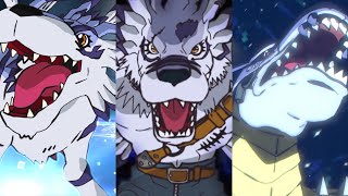 Digimon adventure 2020  Gabumon evolution [upl. by Atenik389]