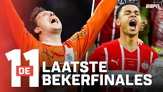 De 11 Laatste Bekerfinales 🏆 [upl. by Ecnal]