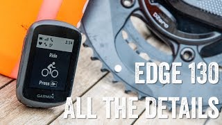 Garmin Edge 130 SuperDetailed Review [upl. by Ybanrab500]