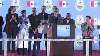 Acceptance Speech of Presidentelect Paul Kagame  Kigali 5 August 2017 [upl. by Waltner777]