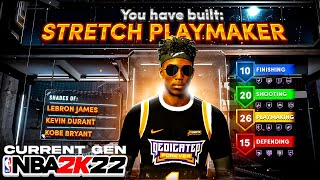 THE STRETCH BUILD THAT CAN DO EVERYTHING • BEST BUILD NBA 2K22 CURRENT GEN FIRST NBA 2K22 BUILD [upl. by Feliks51]