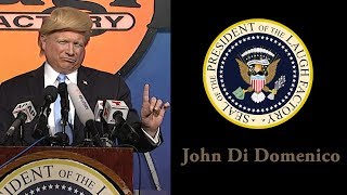 John Di Domenico  Laugh Factory Donald Trump Impersonation Competition [upl. by Trueblood250]