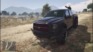 NEW vapid caracara 6x6 GTA Online [upl. by Airolg]