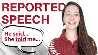 REPORTED SPEECH  INDIRECT SPEECH  DIRECT SPEECH  statements questions commands [upl. by Tarrah309]