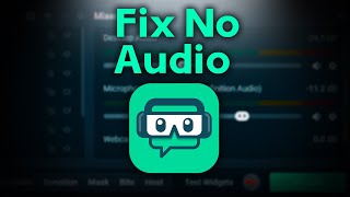 Fix No Audio in Streamlabs OBS in 3 Minutes [upl. by Miran]