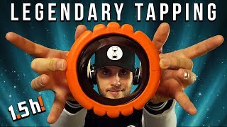 ASMR LEGENDARY TAPPING  15 hour no talking compilation [upl. by Enenaej]