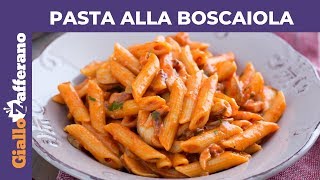 PASTA ALLA BOSCAIOLA RICETTA ORIGINALE [upl. by Anailuy504]