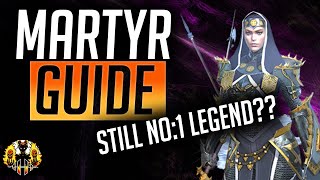 RAID Shadow Legends  Martyr Guide  The original number 1 Legendary [upl. by Errecart]