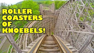 Roller Coasters of Knoebels Amusement Resort All of them [upl. by Onitram]