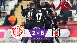 Antalyaspor 26 Beşiktaş  20 Hafta  201819 [upl. by Lamej]