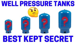 How To Select A Water Well Pressure Tank [upl. by Anivas]