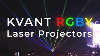 KVANT RGBY Lasers  High Power Laser Show Systems [upl. by Neehsuan]