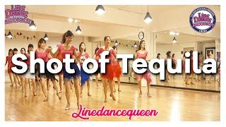 Shot of Tequila Line Dance Intermediate Fred Whitehouse Demo l 라인댄스 [upl. by Bakemeier]