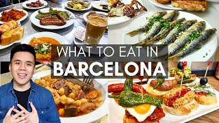 TOP 10 RESTAURANTS IN BARCELONA  Barcelona Food Guide [upl. by Uba818]