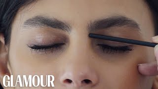 How to Shape Your Eyebrows  Glamour [upl. by Ahsan773]