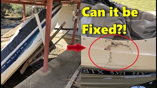 Fiberglass Boat Repair [upl. by Tacita795]