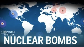 Every nuclear bomb explosion in history [upl. by Beaver]