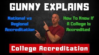 College Accreditation Explained  College Terminology [upl. by Burner53]