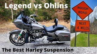 Legend vs Ohlins The Best Harley Suspension [upl. by Egrog]