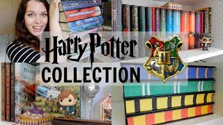 MY ENTIRE HARRY POTTER COLLECTION  2017 [upl. by Dinse]