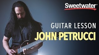 John Petrucci Guitar Lesson — 5 Guitar Tips [upl. by Rehpotirhc]