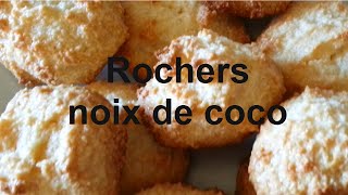 Recette  rochers noix de coco  2 ingrédients [upl. by Towers]