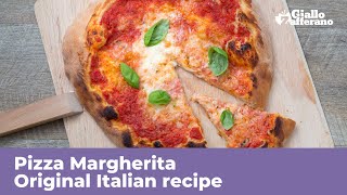 ITALIAN PIZZA MARGHERITA  Original Italian recipe [upl. by Clemente244]