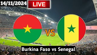 Burkina Faso Vs Senegal Live Match Today [upl. by Ailasor]