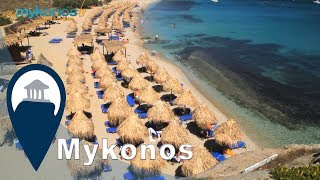 Mykonos  Beaches Overview [upl. by Rollecnahc178]