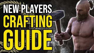 ESO Crafting Guide for Beginners Elder Scrolls Online Guide [upl. by Abbot]