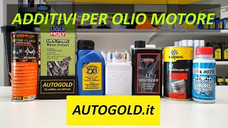 ADDITIVI OLIO MOTORE tipologie indicazioni e informazioni [upl. by Haerb22]