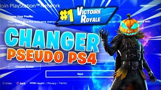 Tuto  Comment changer de pseudo Fortnite sur ps4 en 2024 [upl. by Suravat]