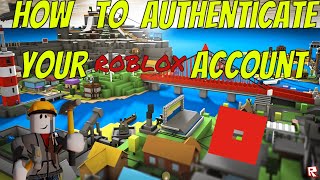 How to enable Roblox Authenticator 2022 [upl. by Orten]