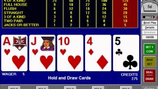 How to Play and Win at Jacks or Better Video Poker Tutorial  Part 1 [upl. by Ocinemod754]