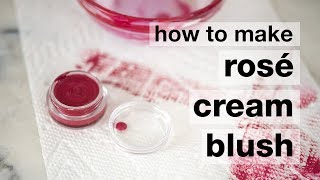 How to Make a DIY Rosé Cream Blush [upl. by Layla920]