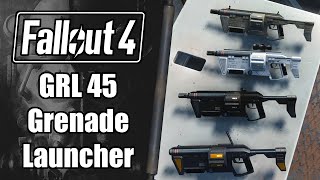 Fallout 4 Mod Review IceStorms GRL 45 Grenade Launcher [upl. by Kcirdehs]