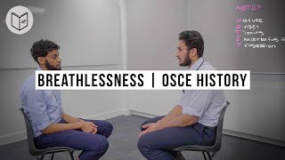 Breathlessness  OSCE History Taking for Medical Students  DrsManual [upl. by Rolyt]