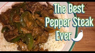 Quick Easy Pepper Steak by Chef Bae [upl. by Elmira337]