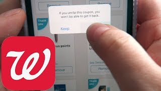 How to remove digital coupons from Walgreens app [upl. by Marina807]