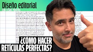 ¿Cómo hacer retículas perfectas en Adobe InDesign TUTORIAL [upl. by Yelik408]