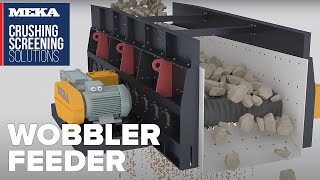 Wobbler Feeder  MEKA Crushing amp Screening [upl. by Esilec]