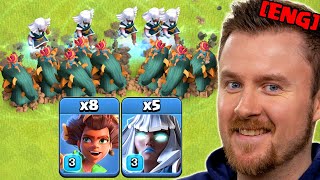 EASIEST TOWN HALL 16 Attack Strategy in Clash of Clans [upl. by Nueoras]