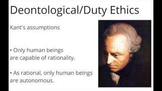 Kant Ethics [upl. by Afatsom797]