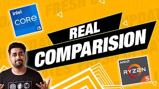 AMD Ryzen 5 5500u vs Intel i5 11th gen  Ryzen 5 5500U Vs Intel i51135G7 Full Comparison 🔥🔥🔥 [upl. by Gniliem760]