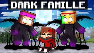 Adopté par la DARK FAMILLE sur Minecraft [upl. by Kussell]