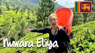 Full Day exploring Nuwara Eliya  Waterfalls  Tea Picking  Local Food [upl. by Walworth]